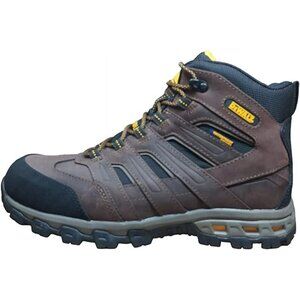 DEWALT Men's Rugged Lace-Up Safety Shoes, Ankle-High, Flat Heel, Round Toe